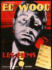 3c386 ED WOOD FESTIVAL French 1p '95 wonderful different image of the worst director ever!