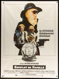 3c400 FAMILY PLOT French 1p '76 from the mind of devious Alfred Hitchcock, Karen Black, Bruce Dern