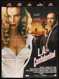 3c480 L.A. CONFIDENTIAL French 1p '97 Kevin Spacey, Russell Crowe, sexy Kim Basinger!