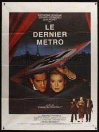 3c486 LAST METRO French 1p '80 Catherine Deneuve, Gerard Depardieu, Francois Truffaut