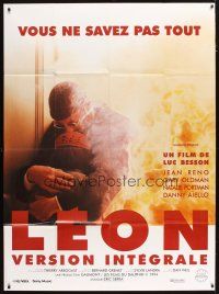 3c566 PROFESSIONAL French 1p R96 Luc Besson's Leon, Jean Reno, youngest Natalie Portman!