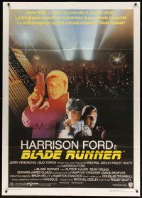 3c147 BLADE RUNNER Italian 1p '82 Ridley Scott sci-fi classic, Harrison Ford, Rutger Hauer