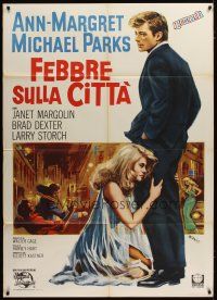 3c152 BUS RILEY'S BACK IN TOWN Italian 1p '65 different Deamicis art of sexy Ann-Margret & Parks!