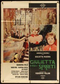 3c207 JULIET OF THE SPIRITS Italian 1p '65 Federico Fellini's Giulietta degli Spiriti, Masina