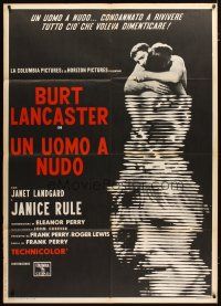 3c279 SWIMMER Italian 1p '68 Burt Lancaster, directed by Frank Perry, will you talk about yourself?