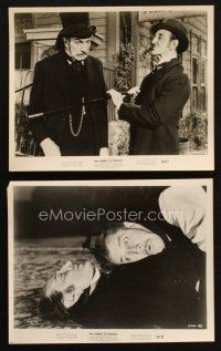 3d919 COMEDY OF TERRORS 2 8x10 stills '64 wacky horror images of Boris Karloff, Basil Rathbone!