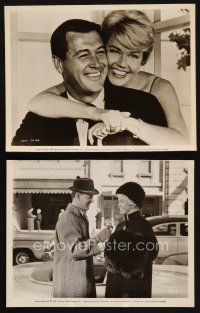 3d977 PILLOW TALK 2 8x10 stills '59 images of bachelor Rock Hudson, Doris Day, Tony Randall!