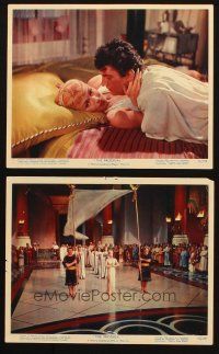 3d979 PRODIGAL 2 color 8x10 stills '55 sexiest Biblical Lana Turner & Edmond Purdom!