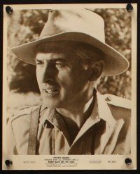 3d801 STEWART GRANGER 4 8x10 stills '50s cool portraits from jungle and western movies!