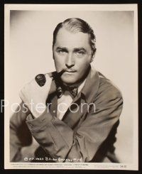 3d735 BRIAN AHERNE 4 8x10 stills '50s cool close ups in suit, and stabbing with rifle and bayonet!