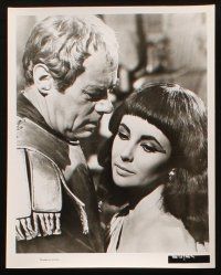 3d414 CLEOPATRA 16 8x10 stills '63 c/u of Elizabeth Taylor & Richard Burton as Mark Antony!