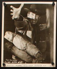 3d689 FACE OF A FUGITIVE 5 8x10 stills '59 cowboy Fred MacMurray is falsely accused of murder!