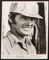 3d754 FIVE EASY PIECES 4 8x10 stills '70 smiling Jack Nicholson wearing hardhat, Karen Black!