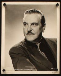 3d759 FRANK MORGAN 4 8x10.25 stills '30s h&s portraits wearing suit & tie, with one western!