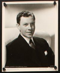3d625 GEORGE MURPHY 6 8x10 stills '40s-50s cool close up portraits of the star in suit and tie!