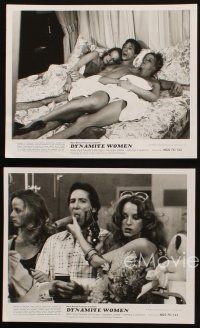 3d763 GREAT TEXAS DYNAMITE CHASE 4 8x10 stills '76 Claudia Jennings, super sexy & wacky images!