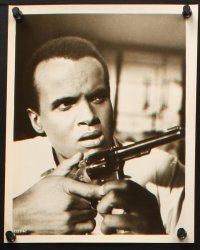 3d693 HARRY BELAFONTE 5 8x10 stills '50s images from The World, The Flesh and The Devil & great c/u!