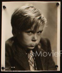 3d849 JACKIE COOPER 3 8x10 stills '30s-40s head and shoulders portraits, 1 from Young Donovan's Kid
