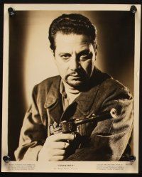3d777 LUTHER ADLER 4 8x10 stills '40s-50s from Wake of the Red Witch, Cornered, Crashout, Hot Blood