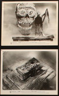 3d525 MASK 8 8x10 stills '61 cool horror images and a giant wacky skull!