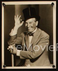 3d708 MAURICE CHEVALIER 5 8x10 stills '30s great close & full-length portraits in top hat and suits!