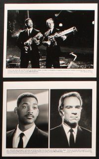3d526 MEN IN BLACK 8 8x10 stills '97 Will Smith & Tommy Lee Jones, wacky sci-fi comedy!