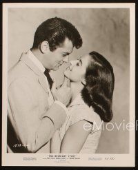 3d964 MIDNIGHT STORY 2 8x10 stills '57 wonderful romantic close ups with Tony Curtis, Marisa Pavan!
