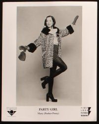 3d787 PARTY GIRL 4 8x10 stills '95 sexy young Parker Posey in wild outfit, New York City!