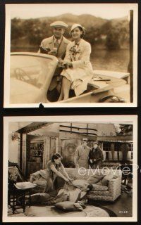 3d793 PRIVATE LIVES 4 8x10 stills '31 Norma Shearer, Robert Montgomery, Reginald Denny, Merkel