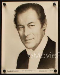 3d877 REX HARRISON 3 8x10 stills '63 from The Reluctant Debutante, King Richard & The Crusaders!