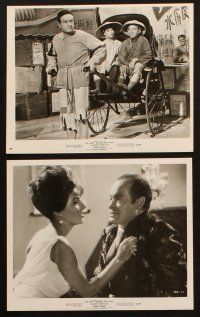 3d418 ROAD TO HONG KONG 16 8x10 stills '62 Bob Hope, Bing Crosby & gorgeous Joan Collins in Asia!
