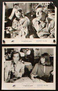 3d600 TOUCH OF CLASS 7 8x10 stills '73 great images of George Segal & Glenda Jackson!