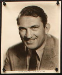 3d557 VICTOR MCLAGLEN 8 8x10 stills '40s-50s close up portraits from a variety of roles!