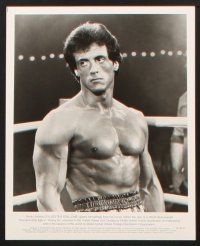 3d123 ROCKY III presskit w/ 11 stills '82 great images of boxer Sylvester Stallone & Mr. T!