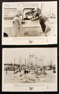 3d059 ALAMO BAY presskit w/ 13 stills '85 Vietnam veteran Ed Harris & Amy Madigan, Louis Malle!