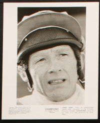 3d239 CHAMPIONS presskit w/ 7 stills '84 John Hurt, Edward Woodward, horse racing!