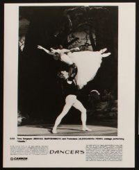 3d202 DANCERS presskit w/ 8 stills '87 Mikhail Baryshnikov, Alessandra Ferri, Leslie Browne!