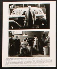 3d167 DICK TRACY presskit w/ 9 stills '90 cool artwork of detective Warren Beatty!