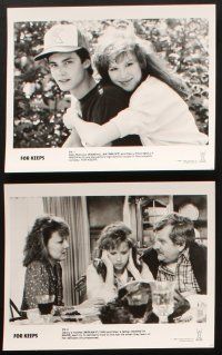 3d106 FOR KEEPS presskit w/ 11 stills '87 Molly Ringwald & Randall Batinkoff are new parents!