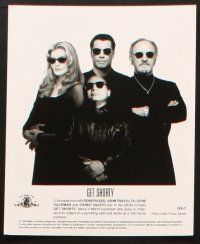 3d080 GET SHORTY presskit w/ 12 stills '95 John Travolta, Danny DeVito, Gene Hackman, Rene Russo!