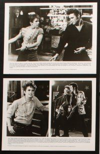 3d293 HEARTBREAK HOTEL presskit w/ 6 stills '88 David Keith as kidnapped Elvis Presley, Weld!