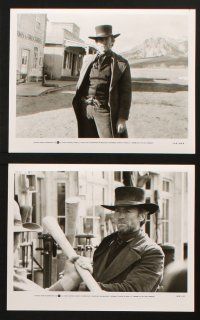 3d087 PALE RIDER presskit w/ 12 stills '85 great images of tough cowboy Clint Eastwood!