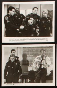 3d042 POLICE ACADEMY 2 presskit w/ 15 stills '85 wacky Steve Guttenberg, Bubba Smith, Winslow!