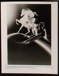 3d266 RAINBOW BRITE & THE STAR STEALER presskit w/ 7 stills '85 great fantasy cartoon images!