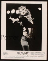 3d093 SHOWGIRLS presskit w/ 12 stills '95 Verhoeven directed, sexy naked stripper Elizabeth Berkley