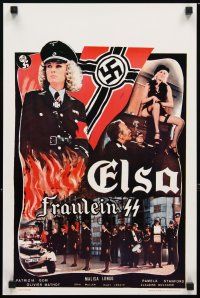 3e671 FRAULEIN KITTY Belgian '77 Malisa Longo, Olivier Mathot, WWII Nazi
