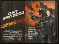 3e365 FIREFOX British quad '82 cool Charles deMar art of killing machine & Clint Eastwood!