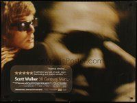 3e408 SCOTT WALKER: 30 CENTURY MAN DS British quad '06 Stephen Kijak music documentary!