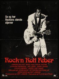 3e750 AMERICAN HOT WAX Danish '78 beginning of rock & roll in New York, Chuck Berry!