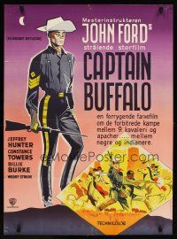 3e811 SERGEANT RUTLEDGE Danish '60 John Ford surpasses greatness than won him 4 Academy Awards!
